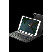 Trend Kapında Samsung Galaxy X730 Tab S11 Kılıf KC01 Smart Klavyeli Tablet Kılıfı - Siyah