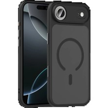 Trend Kapında Joko Apple iPhone 17 Air Megane Magsafe Kapak - Siyah