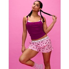 Victoria's Secret Pointelle Henley Tank Top