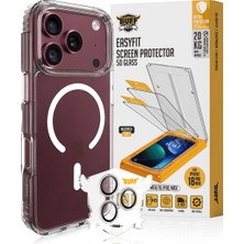Buff Labs Buff iPhone 18 Pro Max Avantaj Paket - Magsafe Kılıf +  Ekran Koruyucu + Air Fit Lens Koruyucu Glass