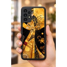 BG AKSESUAR Samsung Galaxy A13 Uyumlu Dolunay Desenli Kamera Korumalı Darbelere Dayanıklı Kılıf