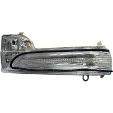 Bgz Auto Toyota Hilux 2015-2021 Sol Ayna Dikiz Sinyali (Krom Tip)