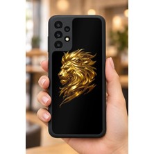 BG AKSESUAR Samsung Galaxy A23 Uyumlu Aslanbaşı Desenli Kamera Korumalı Darbelere Dayanıklı Kılıf
