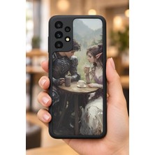 BG AKSESUAR Samsung Galaxy A23 Uyumlu Ormanelfleri Desenli Kamera Korumalı Darbelere Dayanıklı Kılıf