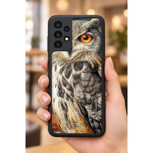 BG AKSESUAR Samsung Galaxy A13 Uyumlu Puhu Desenli Kamera Korumalı Darbelere Dayanıklı Kılıf