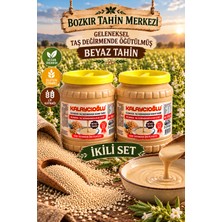 Kalaycıoğlu Bozkır Tahin Merkezi Taş Değirmen Beyaz Tahin 1900 gr x 2 Adet (Katkısız&gluten Içermez)