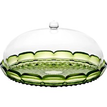 Guzzini Vanity Cake Serving Platter 30 cm Green