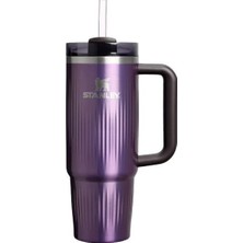 Stanley Quencher® H2.0 Fluted Tumbler Thermos Cup With Straw | 0.89 Lt Lilac