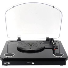 Umıe Umie Bemol Nostalgic Turntable Black