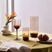 Karaca Earth Skall 25 Piece Glass Set For 6 Brown