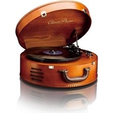 Lenco Classic Phono Tt 34 Wooden Turntable