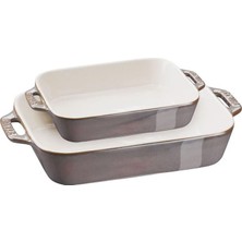 Staub Ceramic Baking Dish Set, 2 Piece