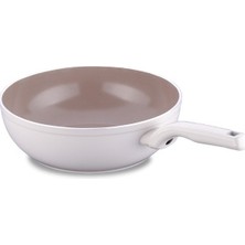 Korkmaz Ornella Sera Vanilla Wok 24X6,5 cm A3984