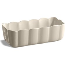 Emile Henry Madeleine Loaf Baking Dish 29 cm Ecru/clay