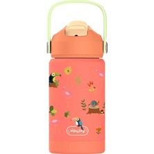 Sipnjoy Flipsip Kids' Water Thermos 360 ml - Jungle Jam Coral