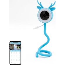 Neutron Deer Figure 4mp Baby Monitoring Camera - Blue