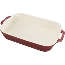 Staub Baking Dish, 24 cm | Antique Copper | Ceramic | Rectangular | Ceramic