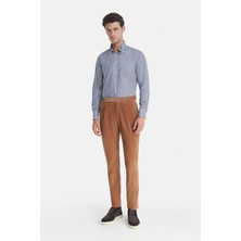 Vakko By PT01 Camel Corduroy Trousers