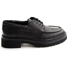 Bambi Black Genuine Leather Men's Casual Shoes E01054201703
