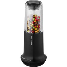 Gefu Adjustable Salt-Pepper Grinder Black Medium Size