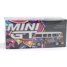 Mını Gt Mini Gt 1/64 Volkswagen T1 Microbus Mizu Design
