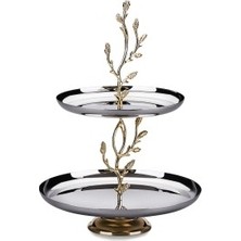 Korkmaz Flora 2-Tier Cookie Stand A8735-2
