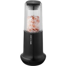 Gefu Salt And Pepper Grinder Black Large Size