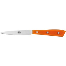 Kaf Ahşap Berti Coltellerie Compendio Series Paring And Chopping Knife - Orange