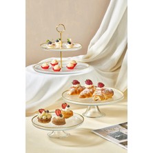 Lora Bianca Paris 5 Piece Cake/dessert Serving Stand Set