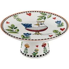 Egan Italy Cocoricò Cake Stand 19 cm x 9 cm Orange