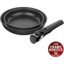 Zwilling Frying Pan Set, 3 Pieces, Aluminium