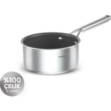 Karaca Plasma Steel 316+ 3ply Saucepan 18 cm