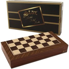 Star Antique Walnut Backgammon Set 1020364