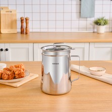 Karaca Mutfaksever Steel Deep Fry Pot 2l