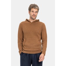 Vakko By Danıele Fıesolı Cinnamon Hooded Knitwear