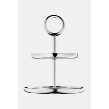 Christofle Chrıstofle Vertigo 2-Tier Serving Plate