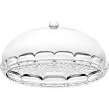Guzzini Vanity Cake Serving Platter 30 cm Clear