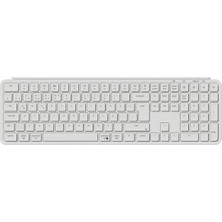 Keychron B6 Pro Ultra-Slim White 100 Wired/wireless Keyboard