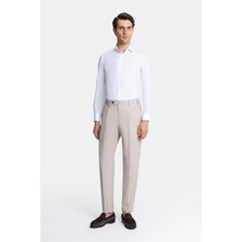 Vakko By PT01 Light Beige Trousers
