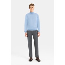 Vakko By PT01 Grey Trousers