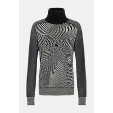 Perfect Moment Black Patterned Knitwear