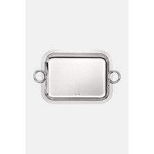 Christofle Chrıstofle Vertigo Tray With Handles