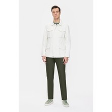 Vakko By PT01 Dark Green Trousers