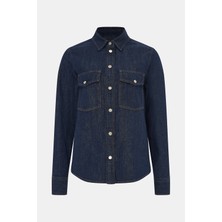 Jacob Cohen Dark Navy Long Sleeve Shirt
