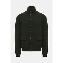 Vakko By Danıele Fıesolı Khaki Knit Sweater
