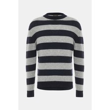 Vakko By Danıele Fıesolı Navy Crew Neck Knitwear