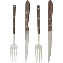 Mudo Home Steak Knife & Fork Set Of 2