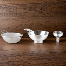 Karaca x Refika'dan Gadgets Multi-Purpose 3 Piece Funnel And Strainer Set