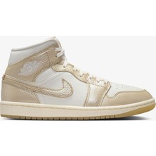Jordan Nike Air Jordan 1 Mid Se 'hoops Gold Pac' Women's Yellow Sneakers