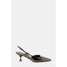3 Juın Copper Leather Shoes